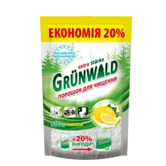 GRÜNWALD, порошок для чищення Лимон, 500 г, дойпак