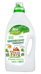 Green&Clean Professional, дитячий гель для прання, 1,5 л