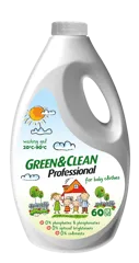 Green&Clean Professional, дитячий гель для прання, 3 л