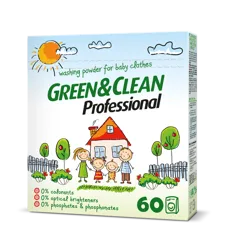Green&Clean Professional, дитячий пральний порошок, 3 кг