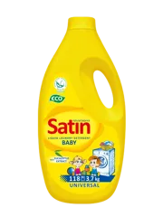 Satin Natural Balance, дитячий гель для прання, 3,7 л