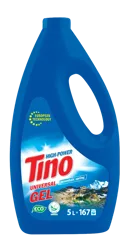 Tino High-Power, гель для прання кольорових та білих речей Mountain spring, 5 кг/160 циклів прання