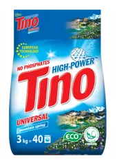 Tino High-Power, порошок пральний універсальний Mountain spring, 3 кг
