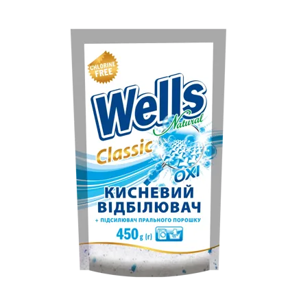 Wells Natural Powdered bleach 450 g