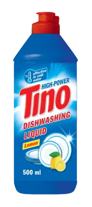 Tino High-Power засіб для миття посуду рідкий  з ароматом "Лимон" 500 мл