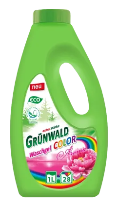 GRÜNWALD, гель для прання кольорової та білої білизни AROMA, 1 л
